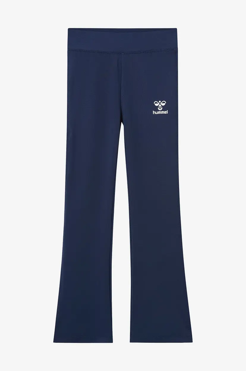 Hummel Leggings hmlAya High Rise Flare Pants - Blå