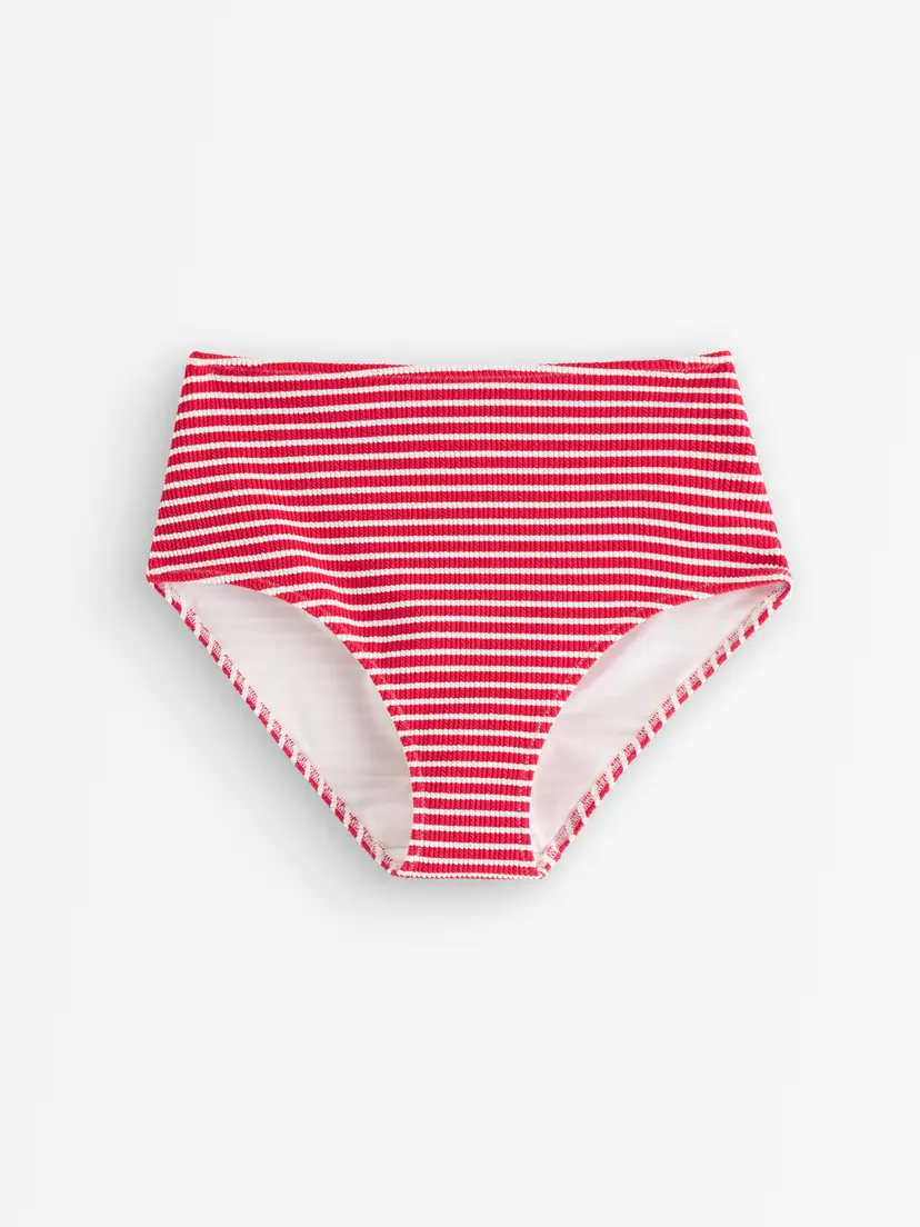 Lindex Krepp bikiniunderdel med høy midje
