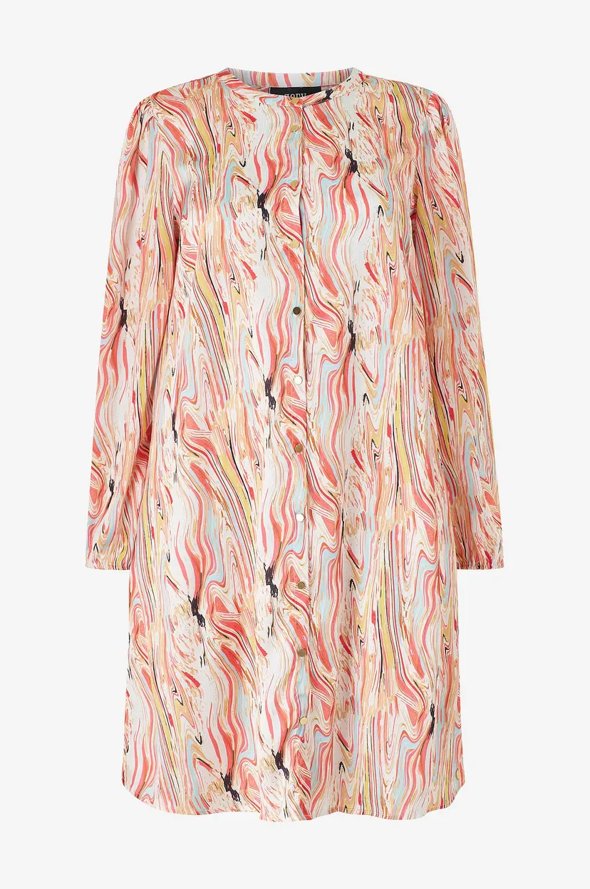 ZOEY Skjortekjole Anahi Dress - Orange