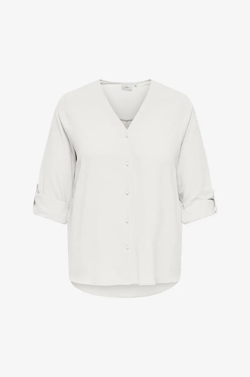Only Carmakoma Bluse carJana Mette - Hvit