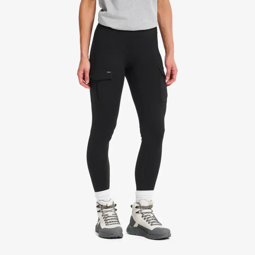 RevolutionRace Summit Hiking Pocket Leggings Dame Black