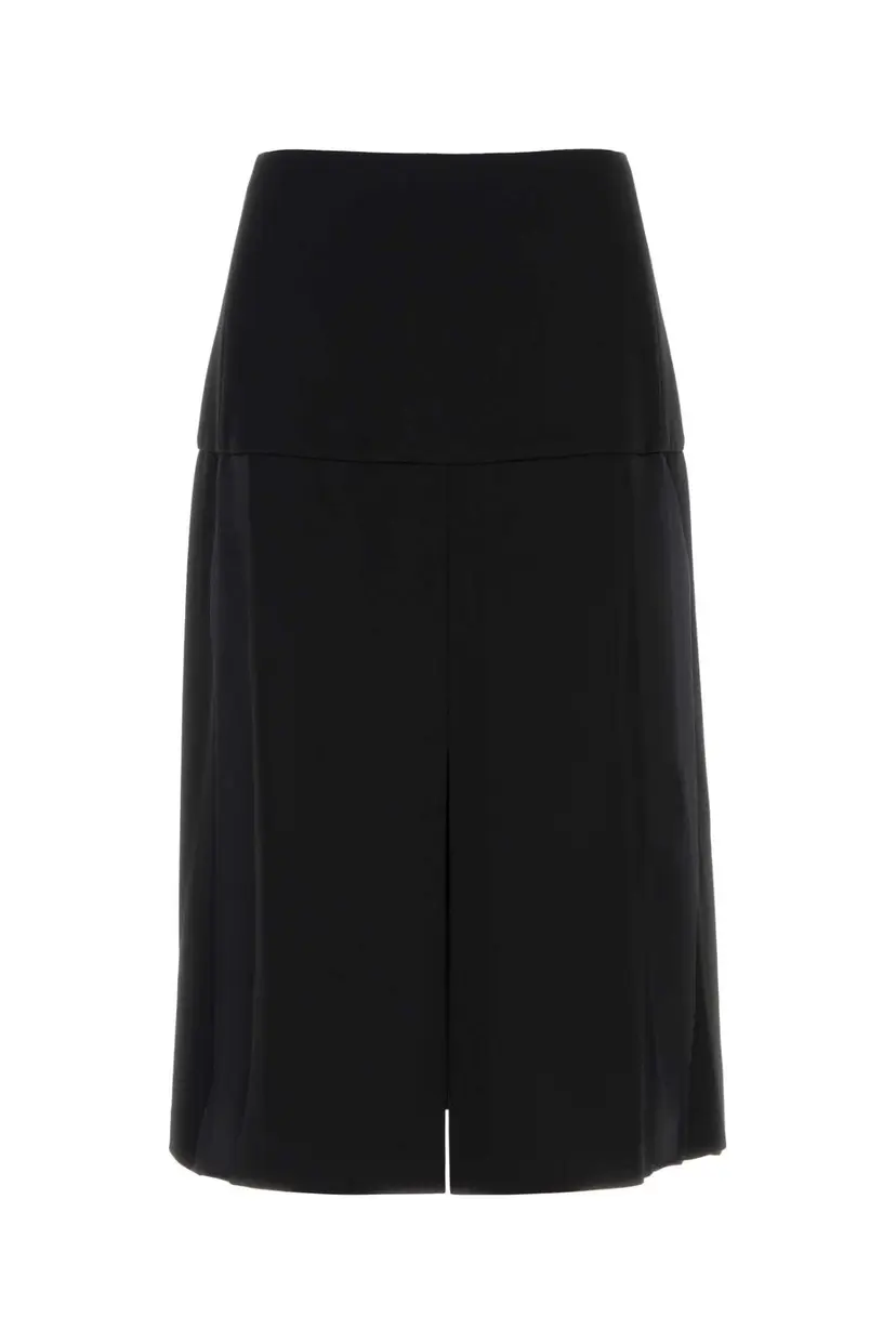 Jil Sander Jil Sander Midiskjørt – Svart