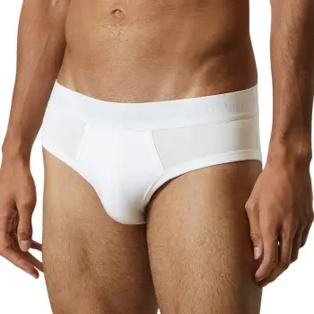 Marc O'Polo Marc O Polo Basic Briefs 3P Hvit bomull Herre