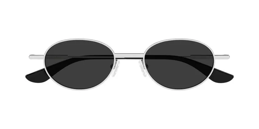 Alexander McQueen AM0523S solbriller, sølv