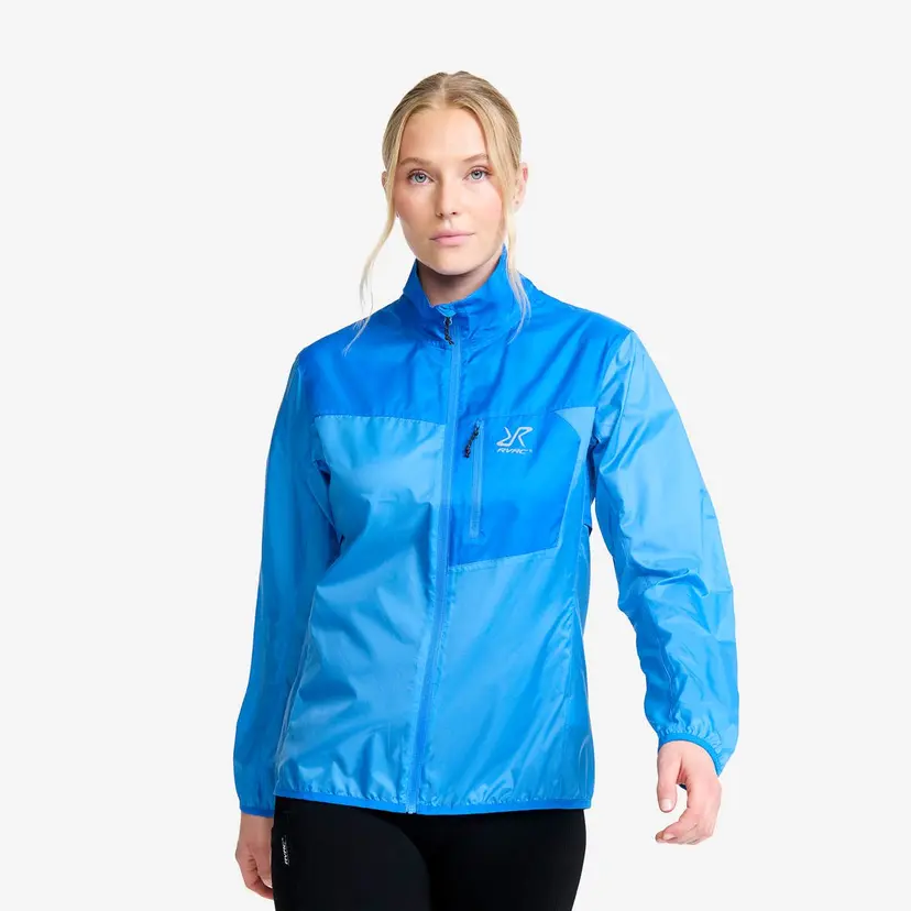 RevolutionRace Unit Light Windbreaker Dame Azure Blue/French Blue