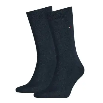 Tommy Hilfiger Tommy Hilfiger Strømper 2P Men Classic Sock Jeansblå Str 47/49 Herre