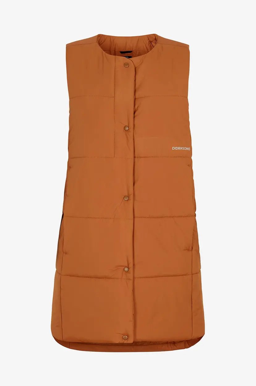 Didriksons Vest Enja Wns Vest - Orange