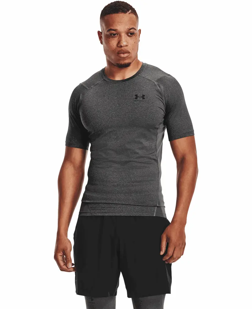 Under Armour Under Armour UA HG Armour Comp SS Carbon Heather/Black