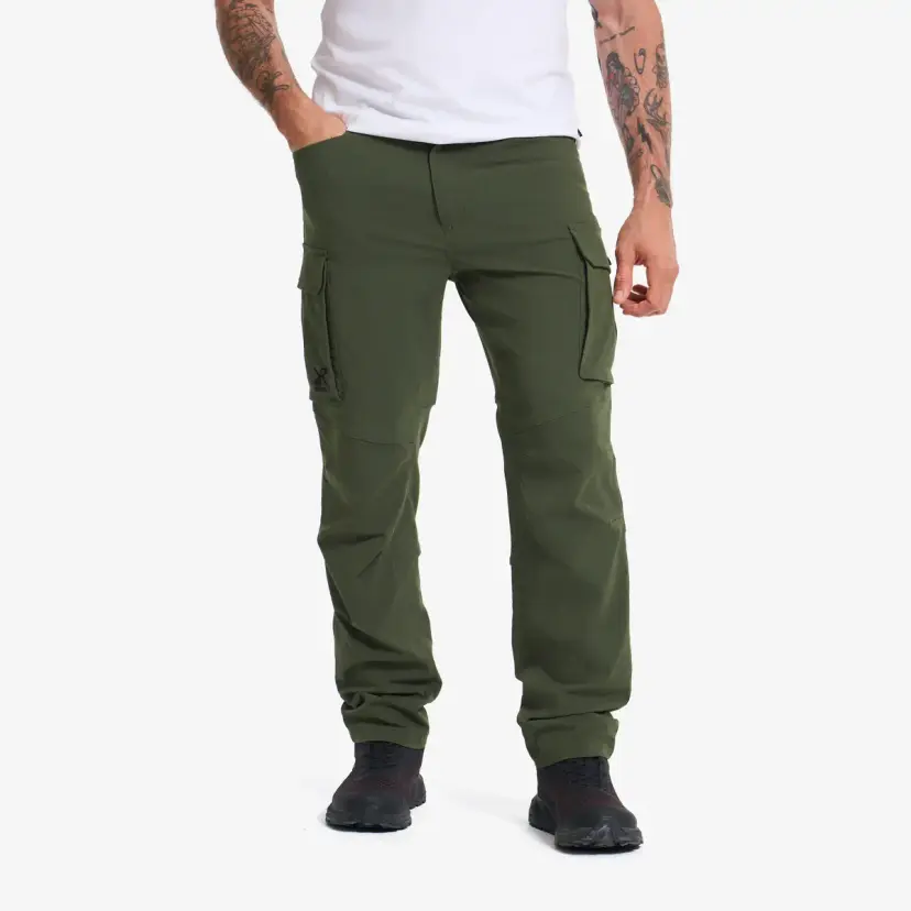 RevolutionRace Vista Outdoor Cargo Pants Herre Forest Night