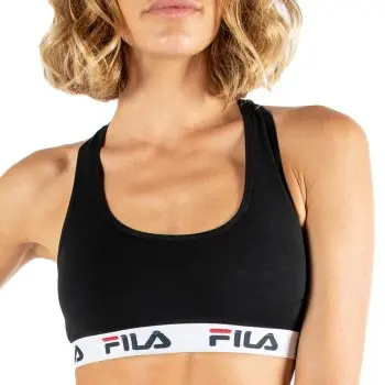 Fila FILA BH Urban Women Sports Bra Svart bomull Medium Dame