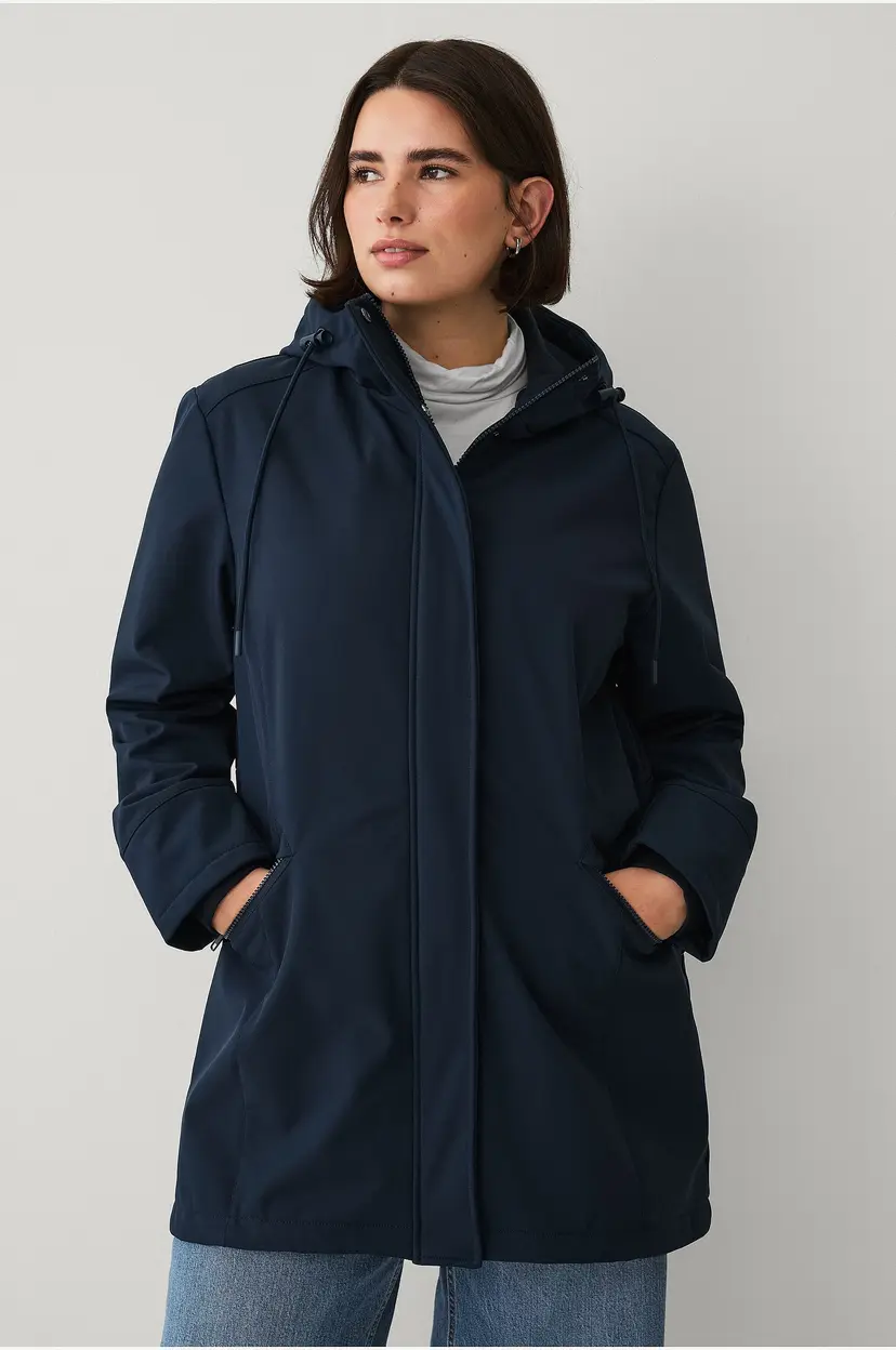 Ellos Plus collection Softshell jakke - Blå