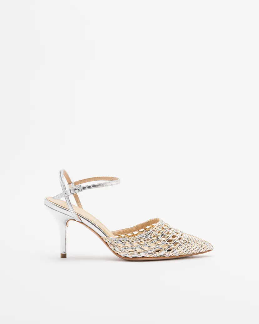 PROF PROF 42347 Silver Slingback shoe