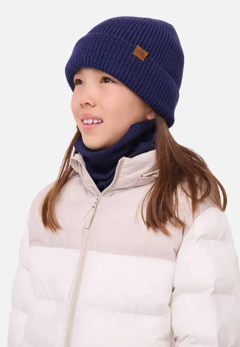 DANISH ENDURANCE MERINO FLEECE HUE TIL BØRN fra DANISH ENDURANCE, Blå