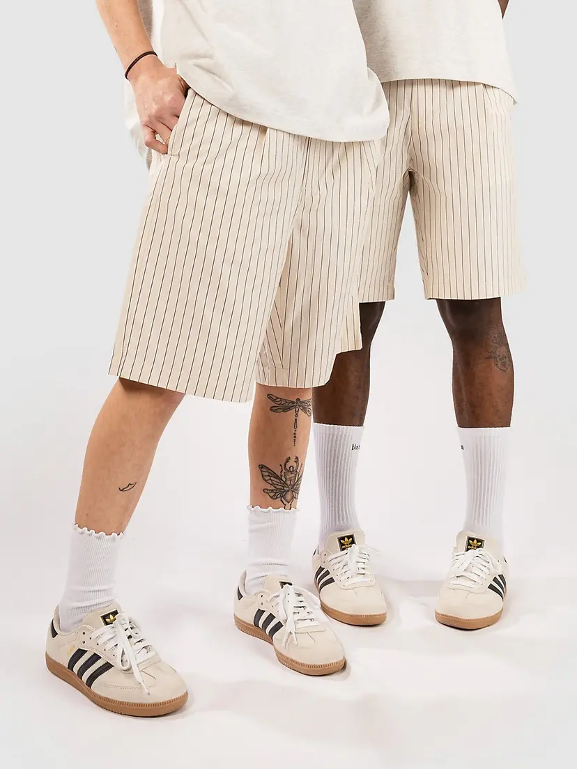 Solid Solid SDALANN STRIPE Shorts hvit
