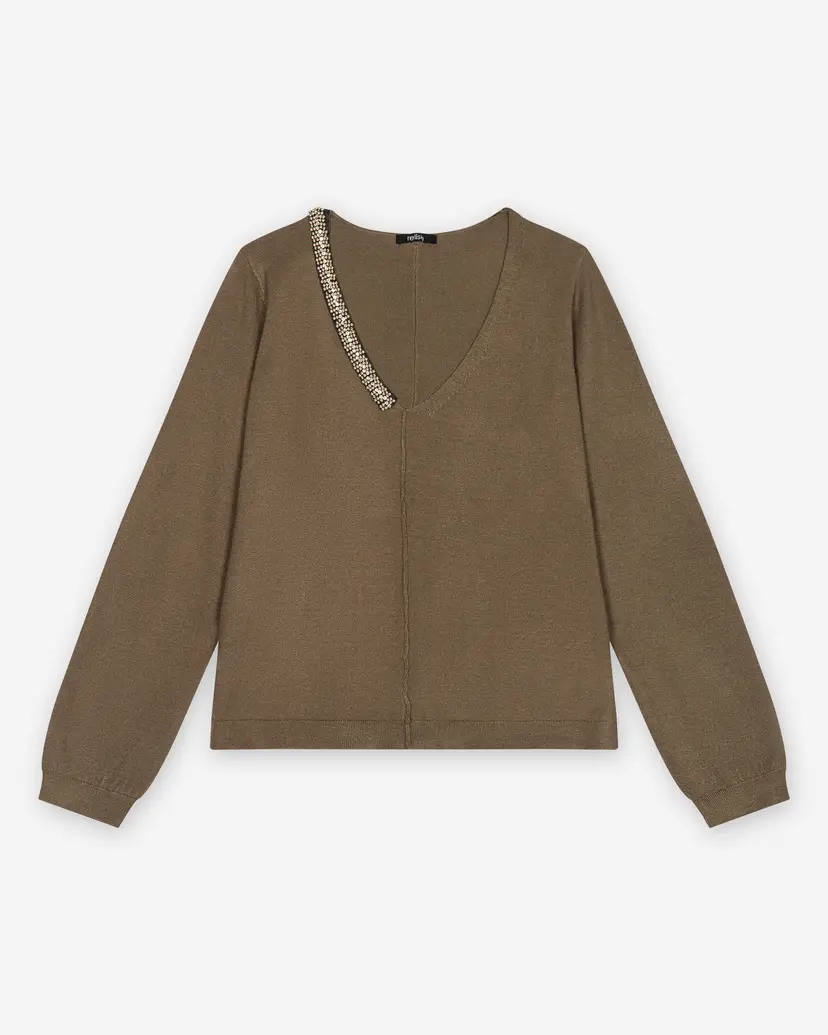 Relish Relish LEVITA Green Knitted sweatshirt