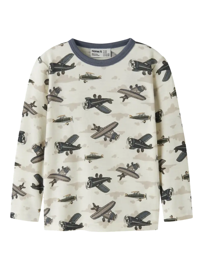NAME IT Ulltrøye «WILLITUS» Mini Snow White Fly