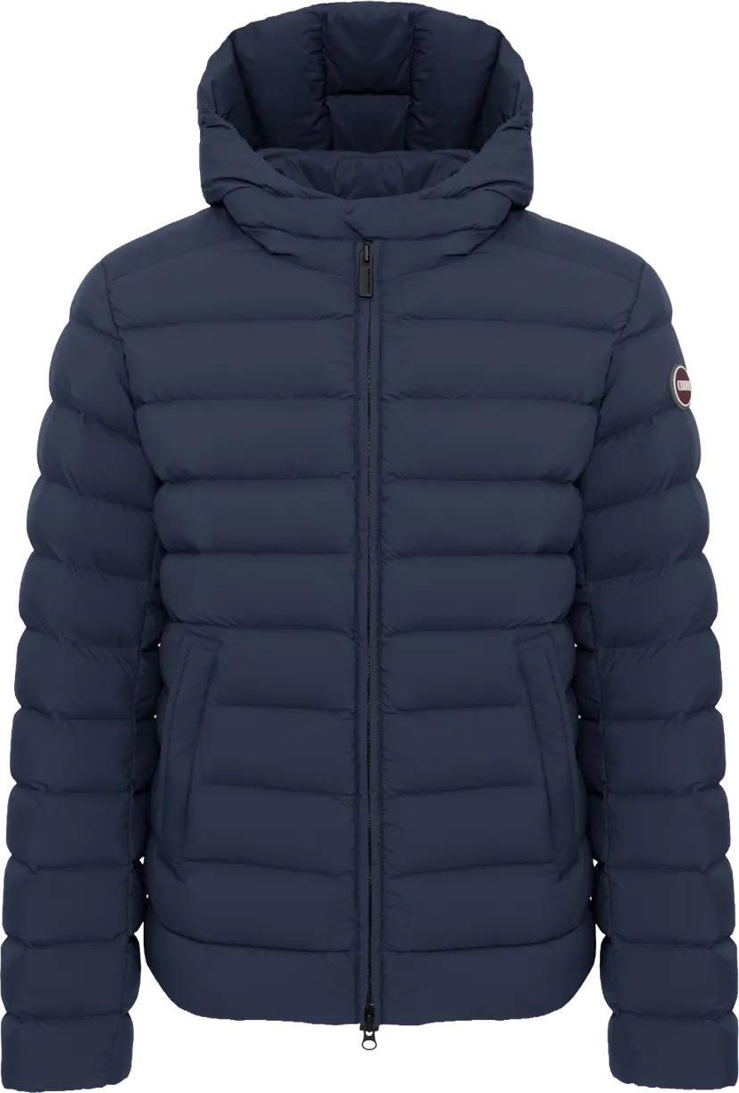 Colmar Colmar Men´s Quilted Down Jacket Hood Navy Blue