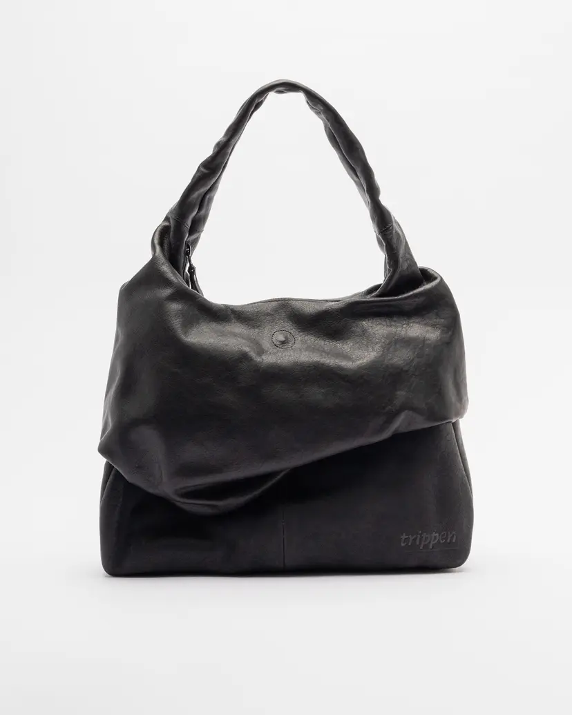 Trippen Trippen GLAZED B BGLTIZ Black Hobo bag