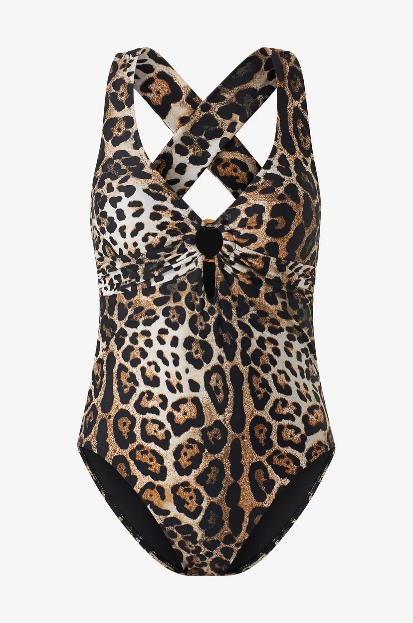 KAANDA Beach life Badedrakt Halter Onepiece - Brun
