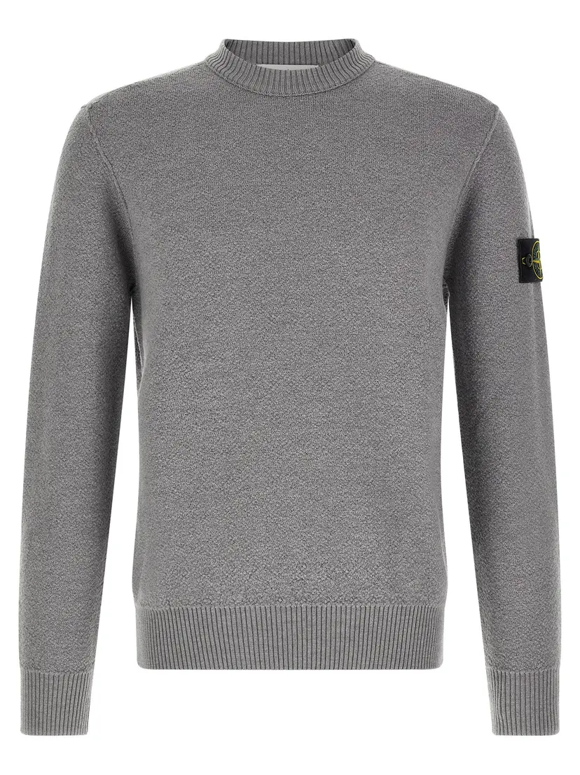 Stone Island Stone Island Strikkegensere – Grå