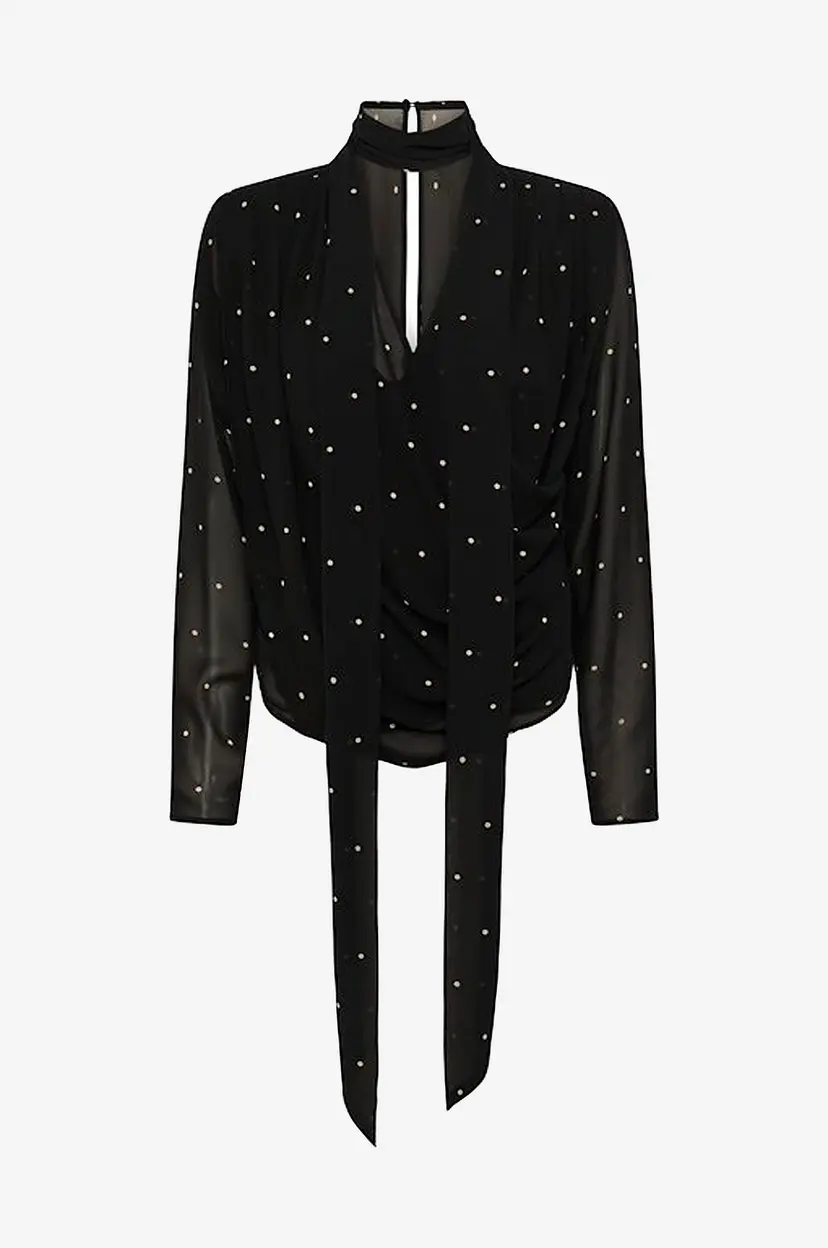 Gestuz Bluse gzDorthie P Blouse - Svart