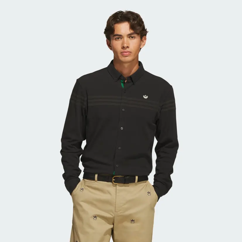 Adidas Originals Twistknit Button Up Poloskjorte