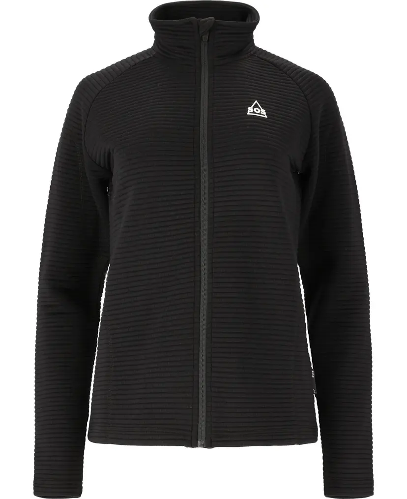 SOS SOS Muju W Full Zip Midlayer Black