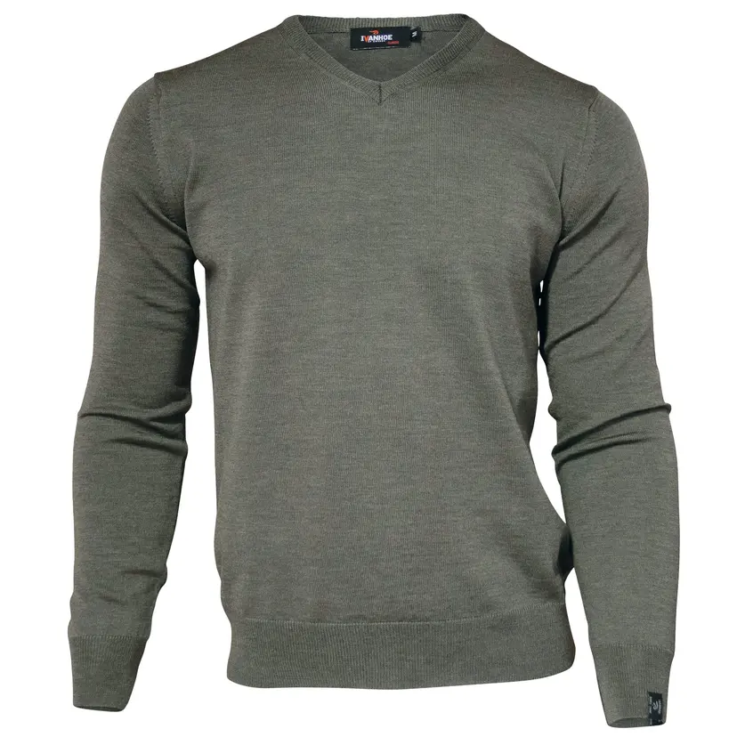 Ivanhoe Ivanhoe Men's Cashwool V-Neck Light Loden
