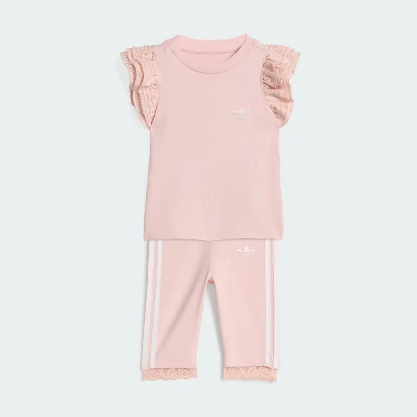 Adidas LACE 3/4 TIGHTS TEE SETT