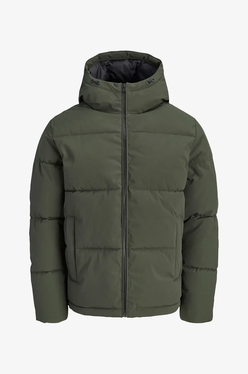 Jack & Jones Pufferjakke jjGalaxy Puffer Jacket - Grønn