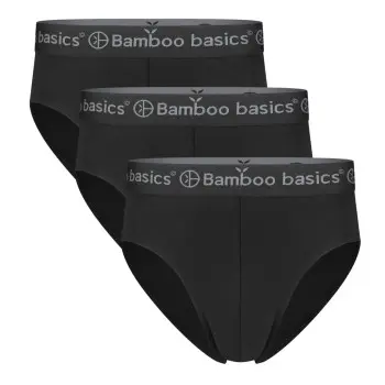 Bamboo basics Bamboo basics 3P James Knitted Slips Svart XX-Large Herre