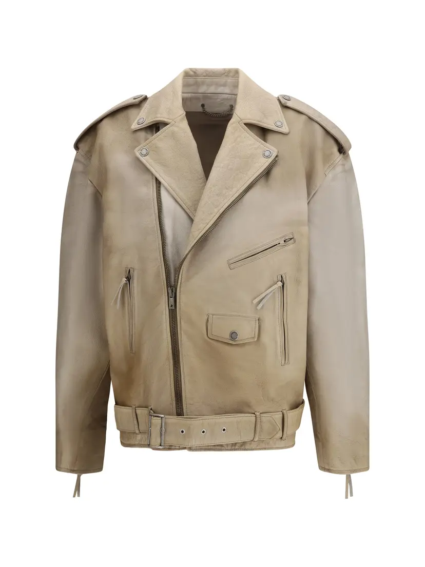 Golden Goose Golden Goose Skinnjakker – Beige