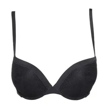 Esprit Esprit BH Hollis Ave Classic Push Up Bra Mørkgrå  C 70 Dame