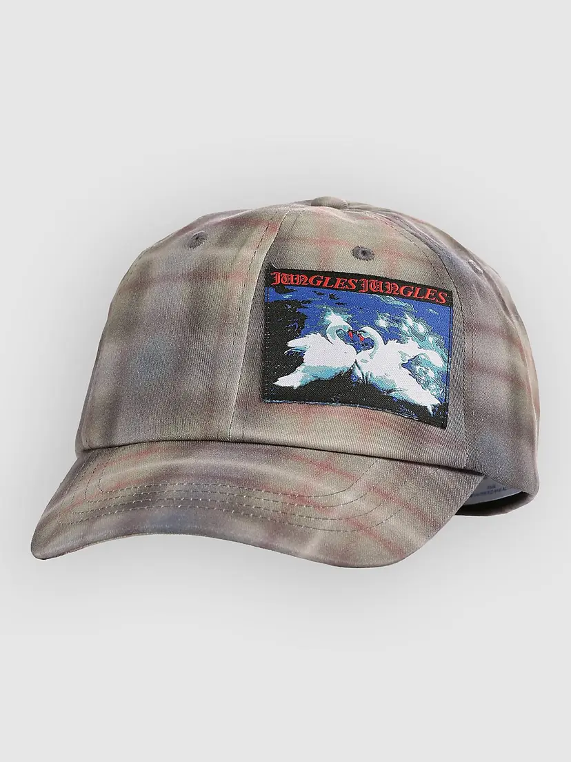 Jungles Jungles Jungles Jungles Togetherness Plaid Caps grå