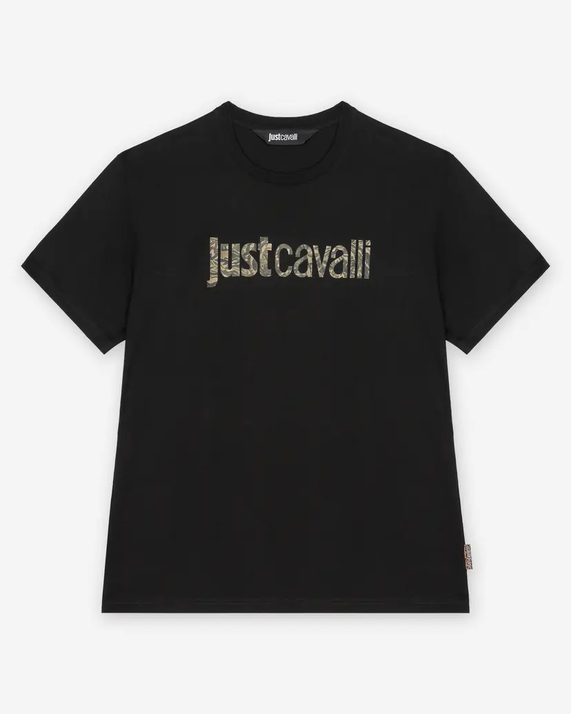 Just Cavalli Just Cavalli 79OAHE26 Black T-shirt