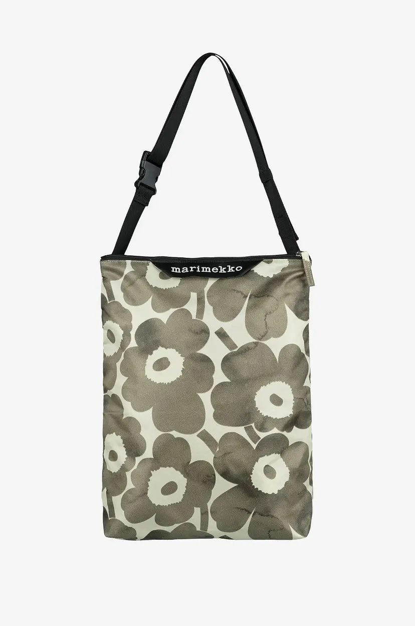 Marimekko Veske Neat Crossbody Unikko M - Gul