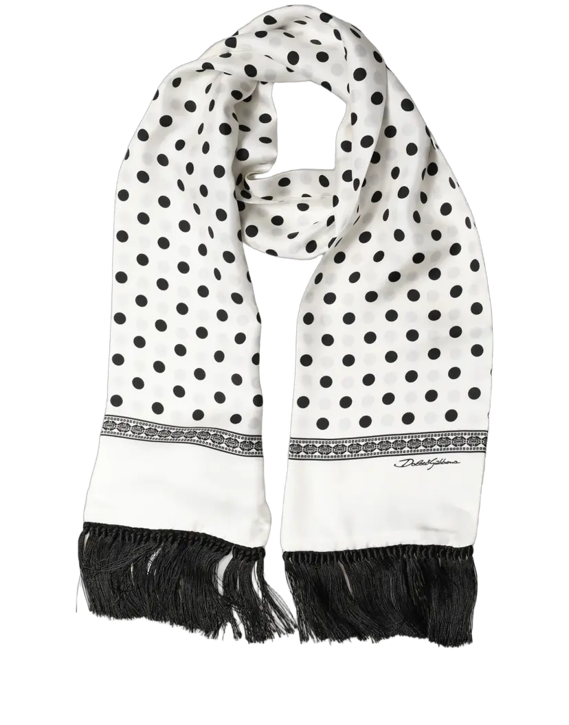 Dolce & Gabbana Dolce & Gabbana Skjerf – Hvit