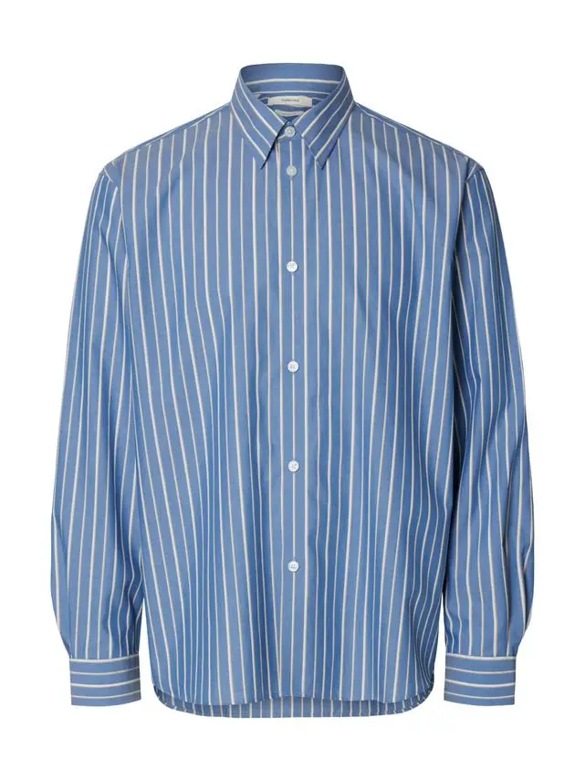 SELECTED SLHRLXBEN STRIPE LS SHIRT