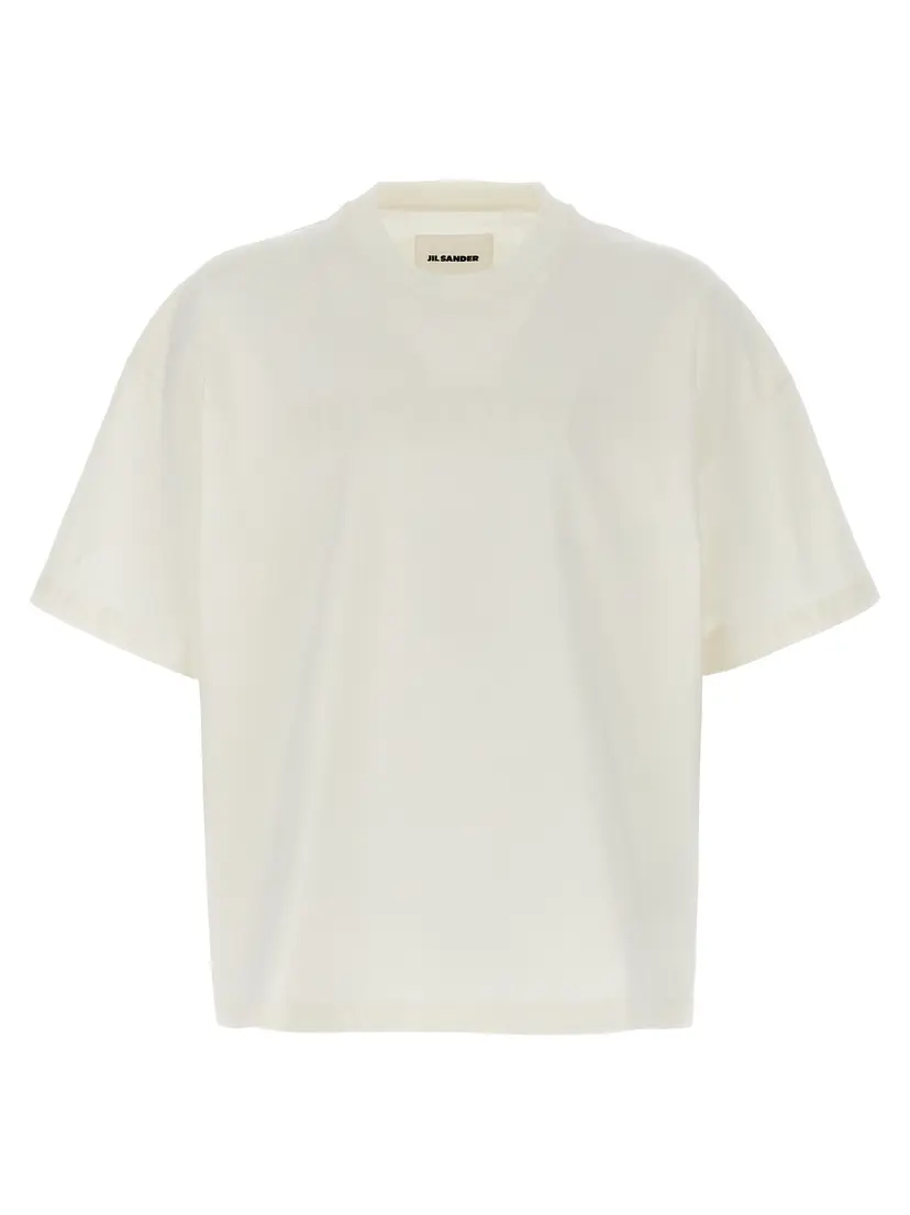 Jil Sander Jil Sander T-skjorter – Hvit