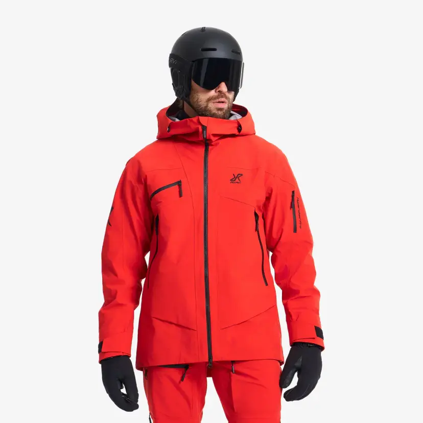 RevolutionRace Atlas 3L Ski Jacket Herre Aura Red