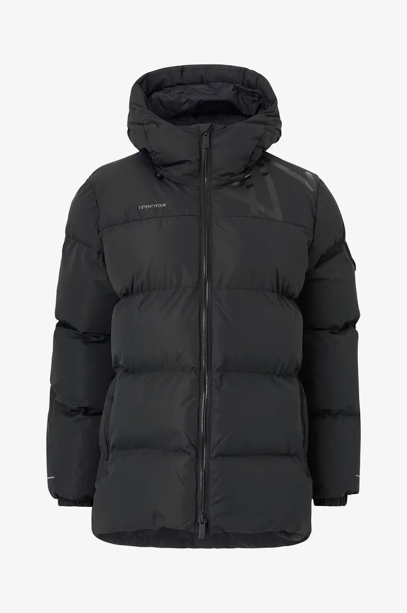 Twentyfour Pufferjakke Aurora Arctic - Svart