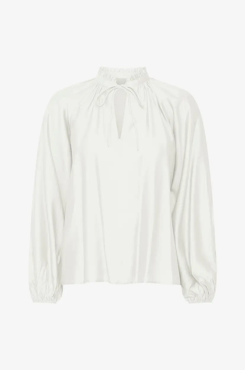 Ichi Bluse ihKarlani LS - Hvit
