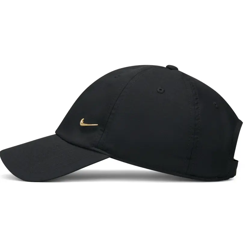 Nike Nike Dri-Fit Club Unstructured Metal Swoosh Cap Black/Metallic Gold