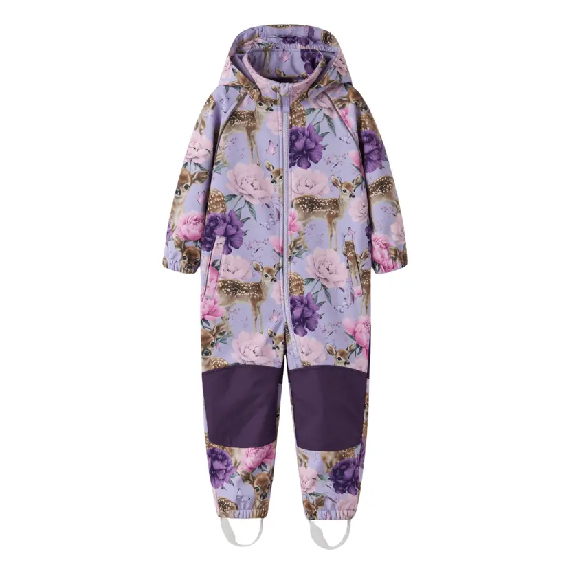 NAME IT Name It - Softshelldress Lavender Blossom Bambi