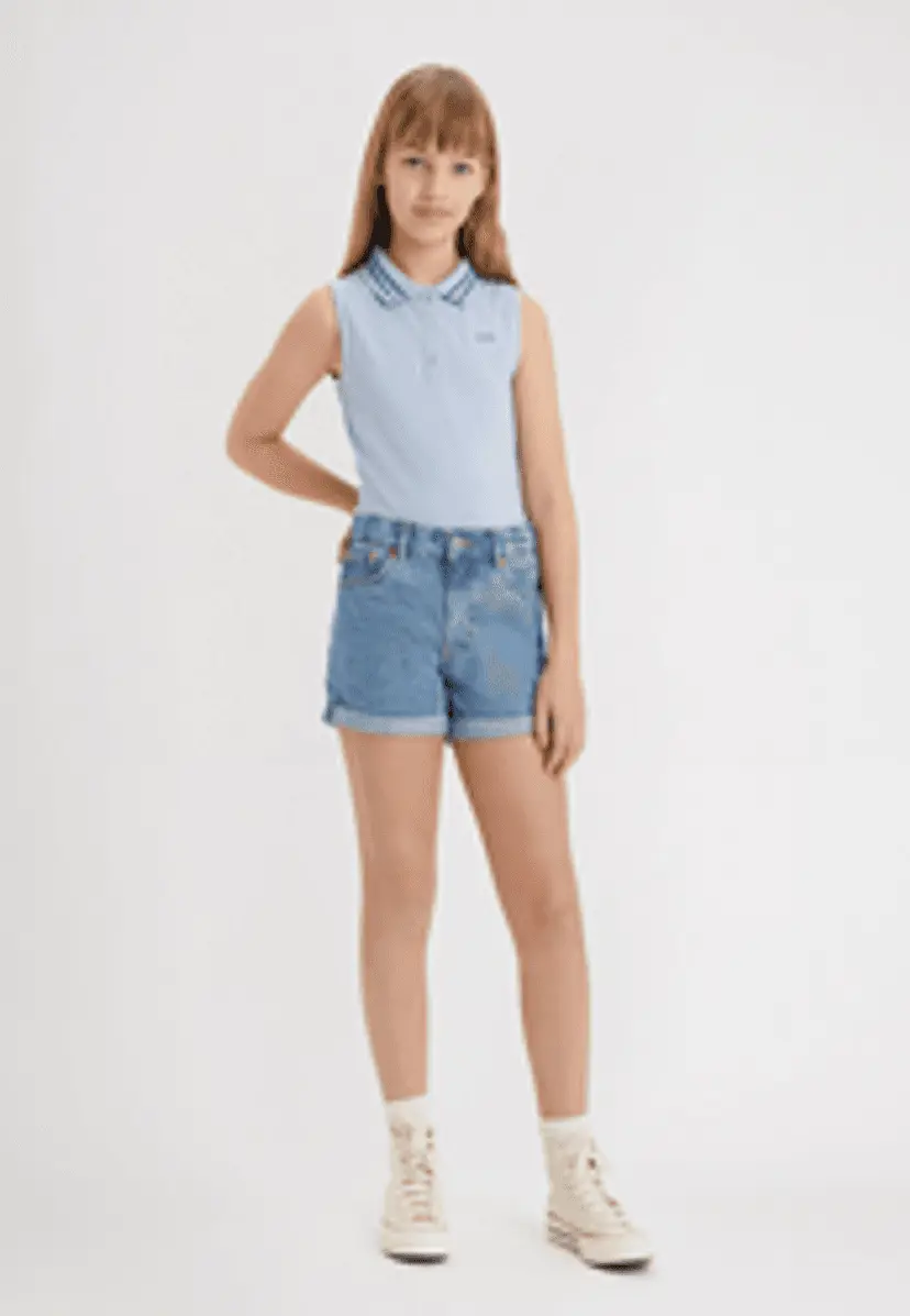 Levi's Levis Mini Mom Short W/ Roll Cuf Vibecheck (176 /16 år)