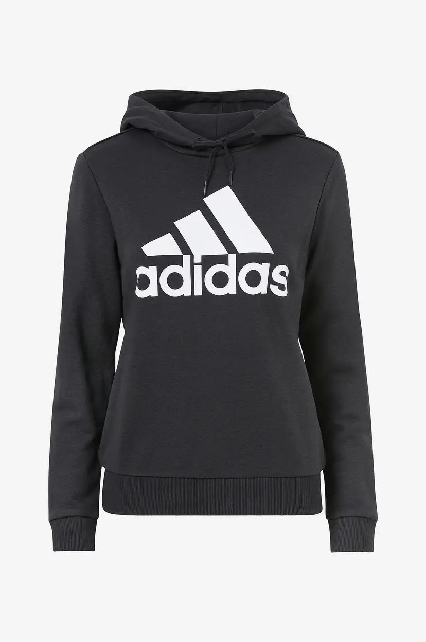 Adidas Sport Performance Hettegenser Essentials Relaxed Logo Hoodie - Svart