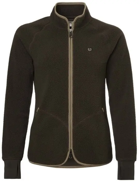 Chevalier Chevalier W's Pax Light Pile Jacket Leather Brown