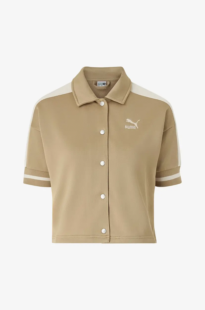 Puma Collegegenser T7 For The Fanbase Track Jacket PT - Beige
