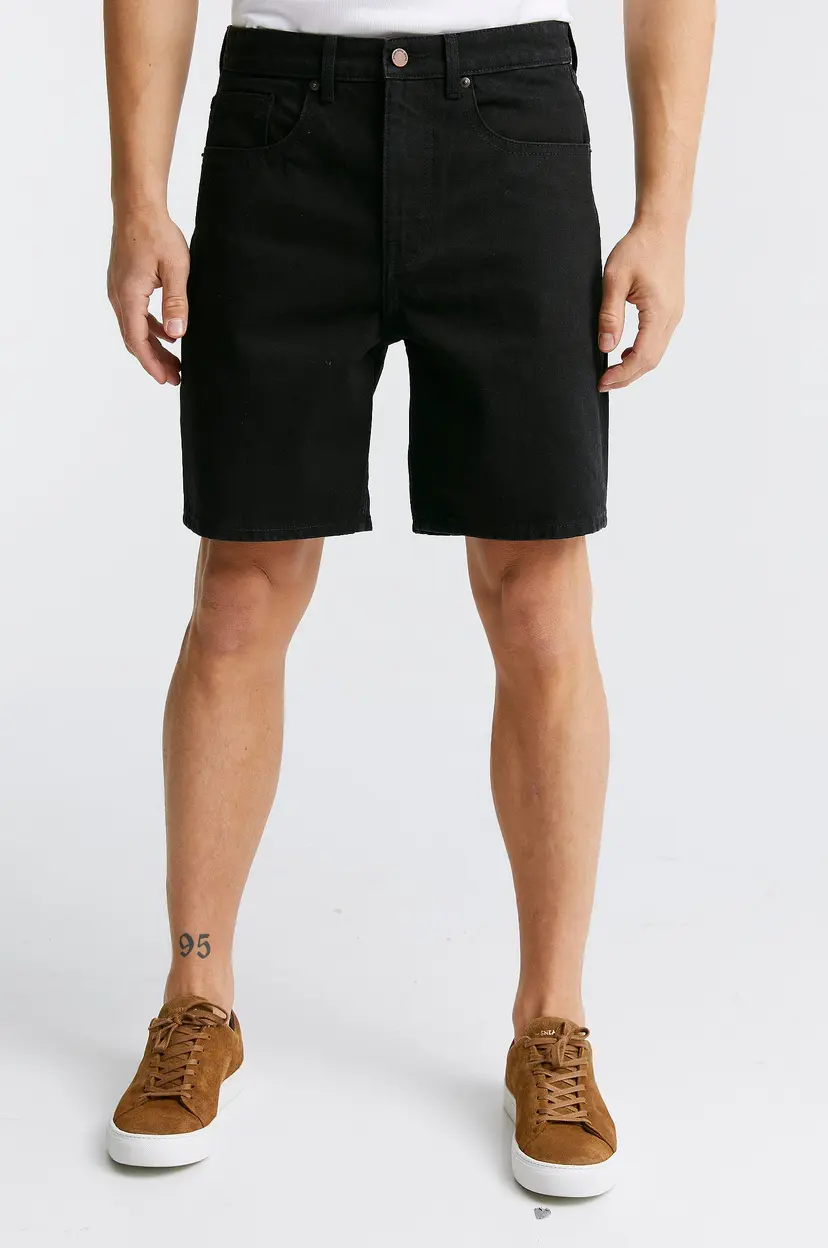 Studio Total Shorts ICON™ Denim Shorts - Svart