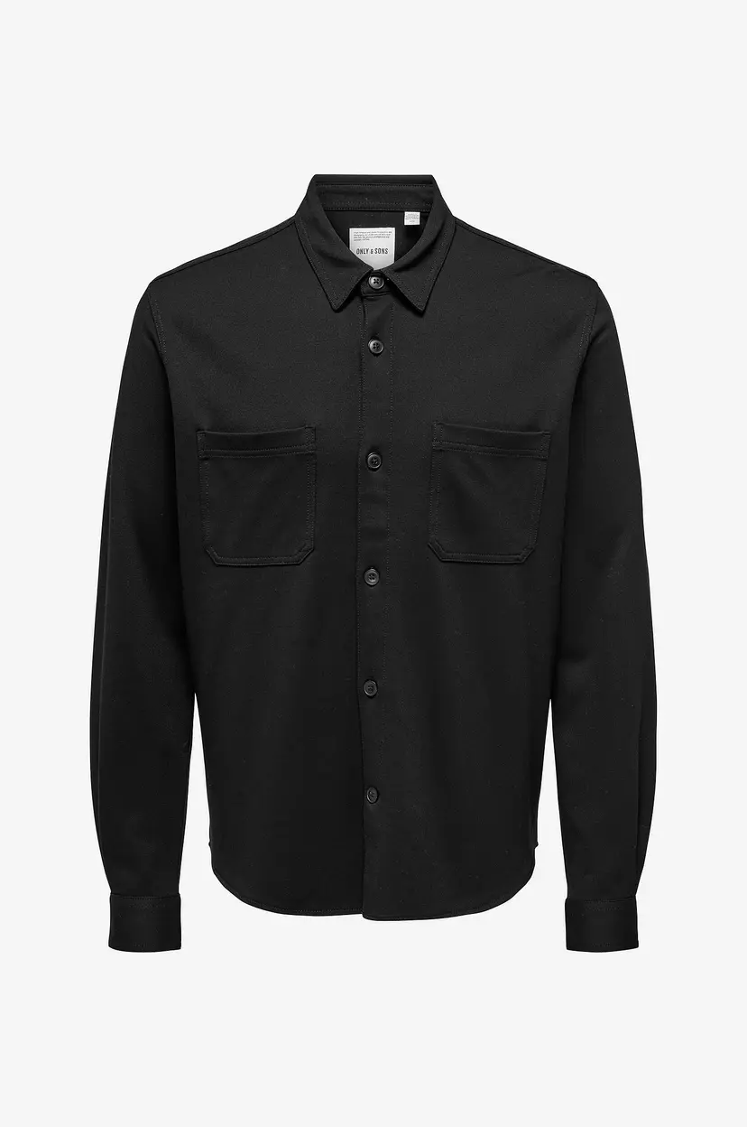 Only & Sons Overtreksskjorte onsMark Overshirt 0209 - Svart